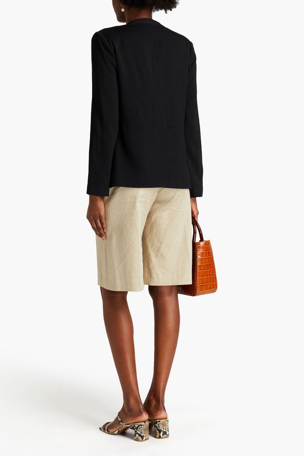VANESSA BRUNO Stretch-jacquard jacket
