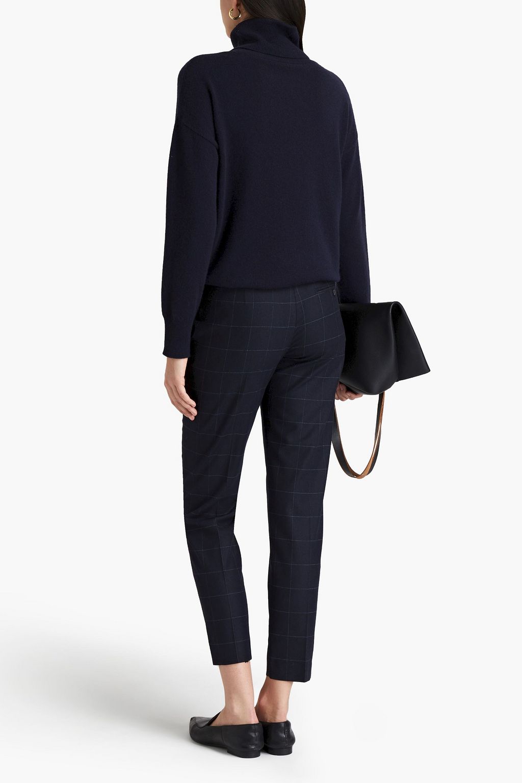 PS PAUL SMITH Cropped checked flannel tapered pants