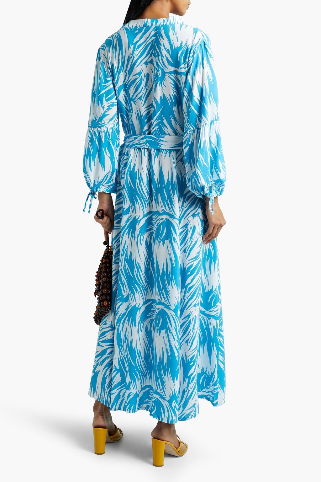 MELISSA ODABASH Gabby printed voile kaftan