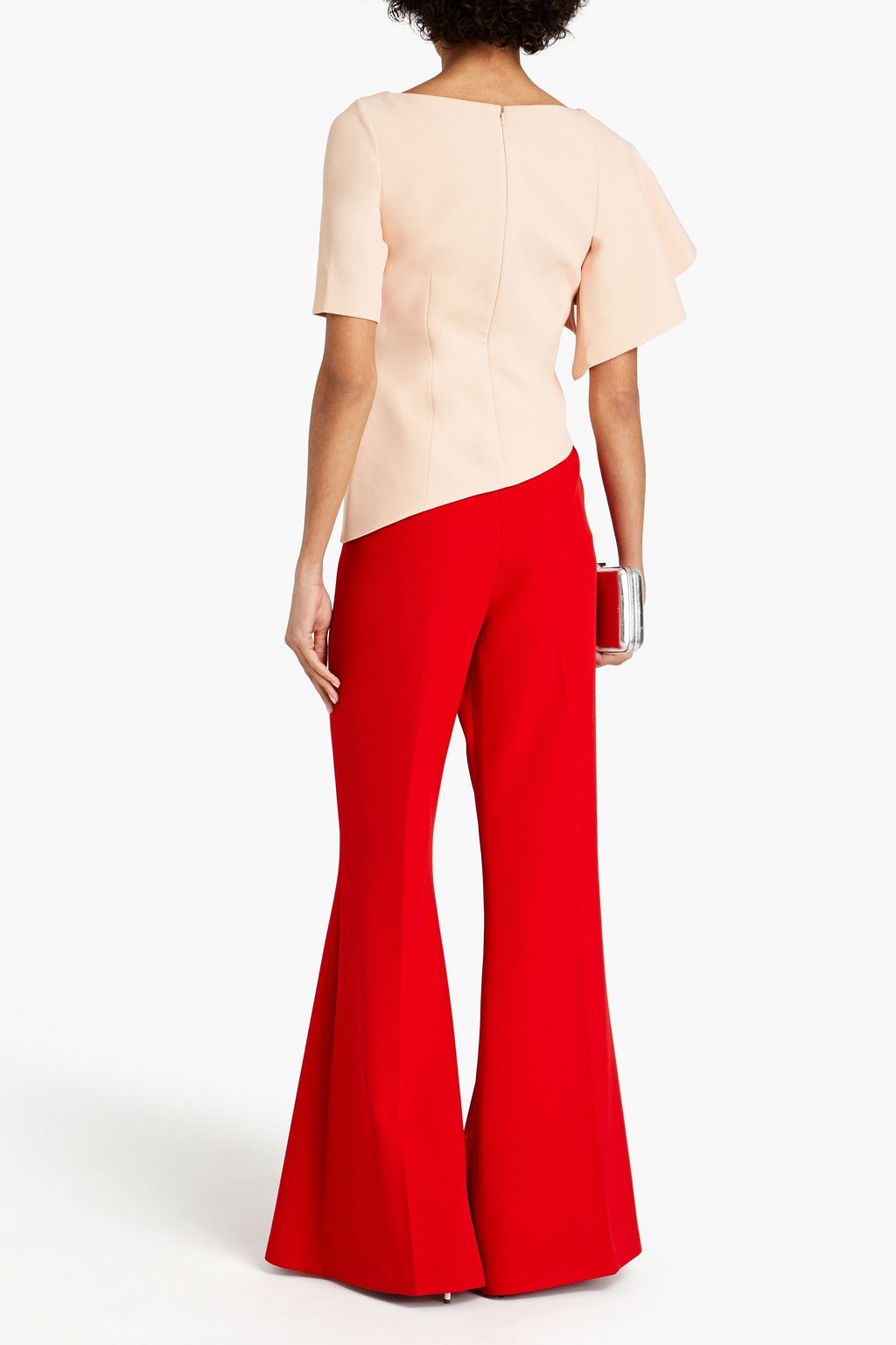 SAFIYAA Crepe flared pants