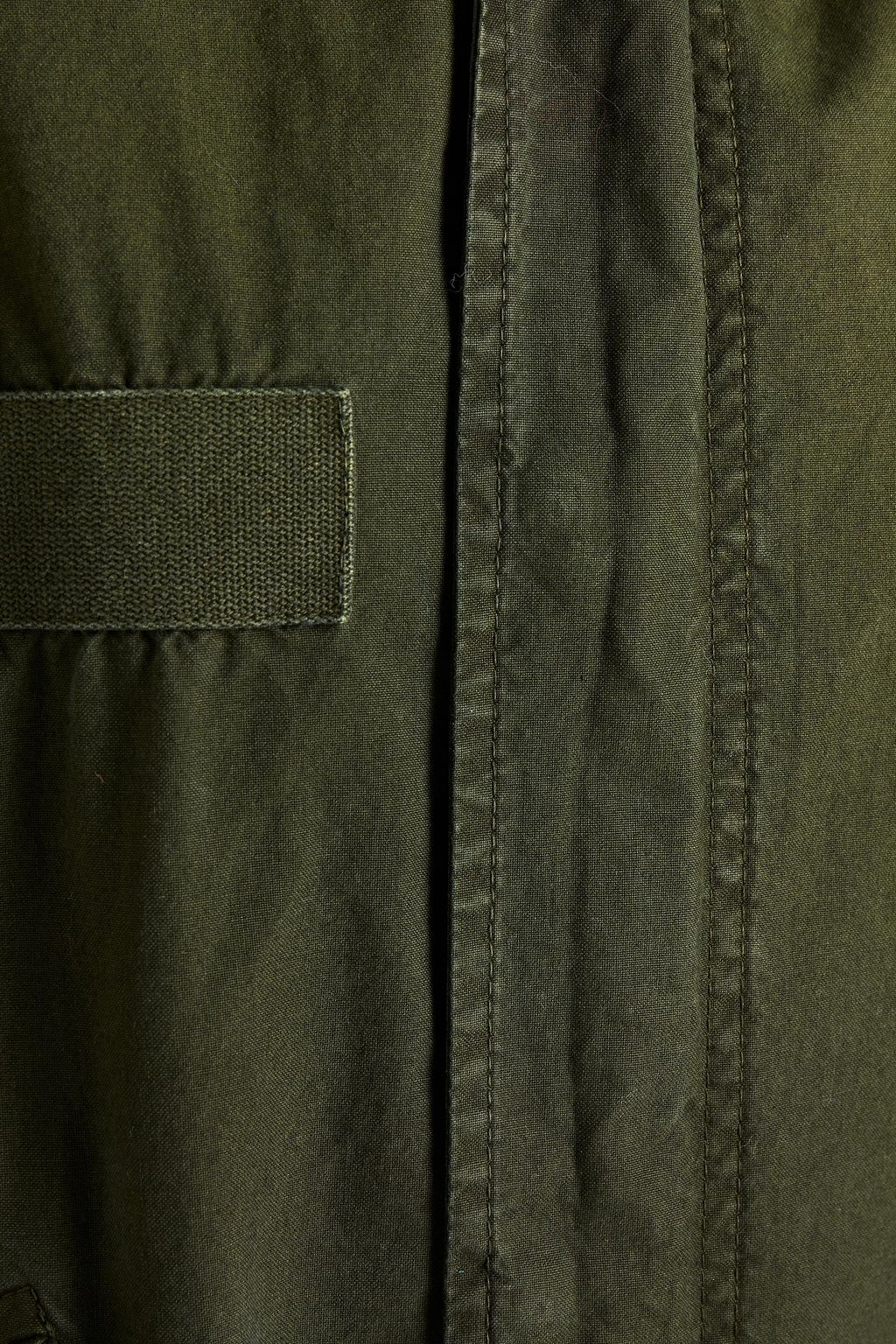 MR & MRS ITALY Faded cotton-canvas hooded parka