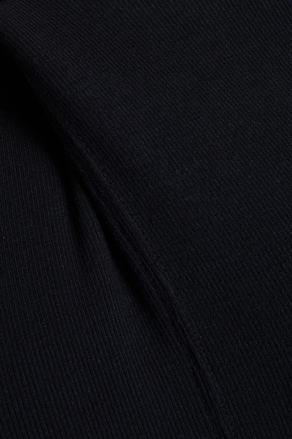 ATM ANTHONY THOMAS MELILLO Snap-detailed ribbed modal-blend jersey midi dress