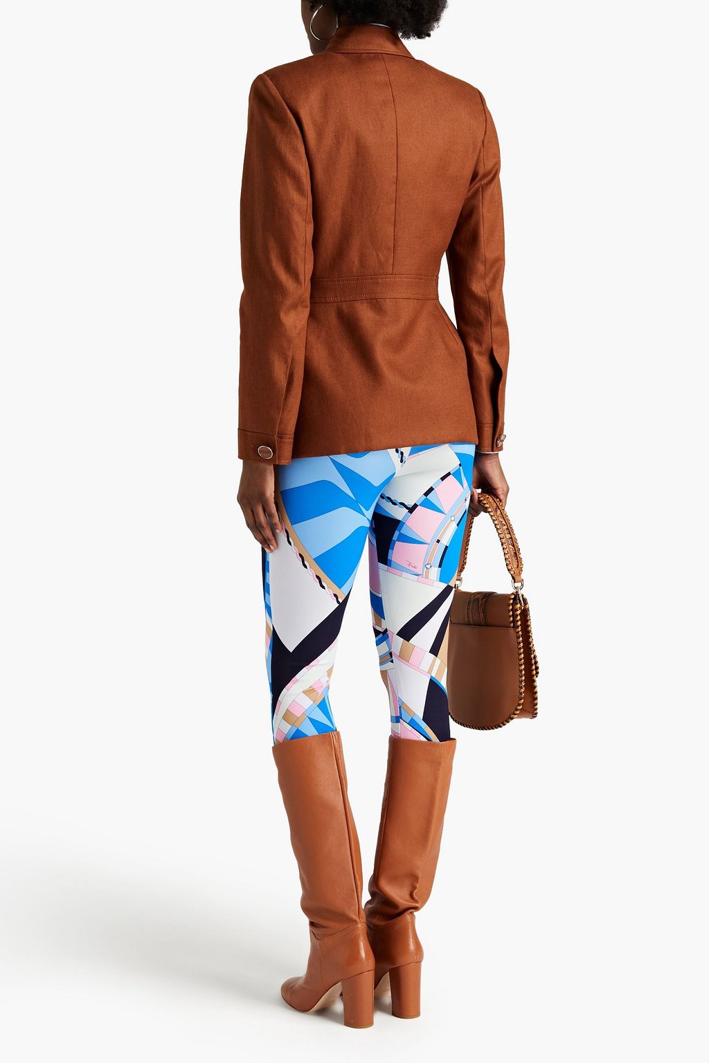 PUCCI Silk-twill jacket