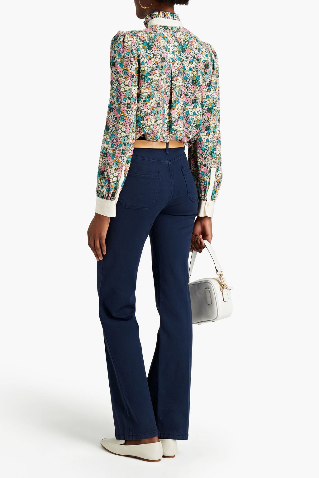 VANESSA BRUNO High-rise flared jeans