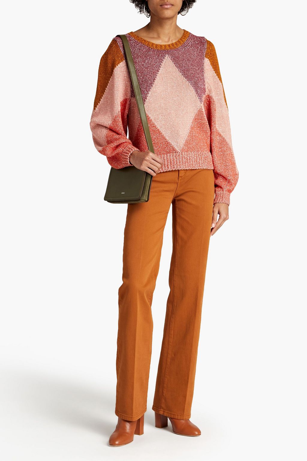 VANESSA BRUNO High-rise flared jeans