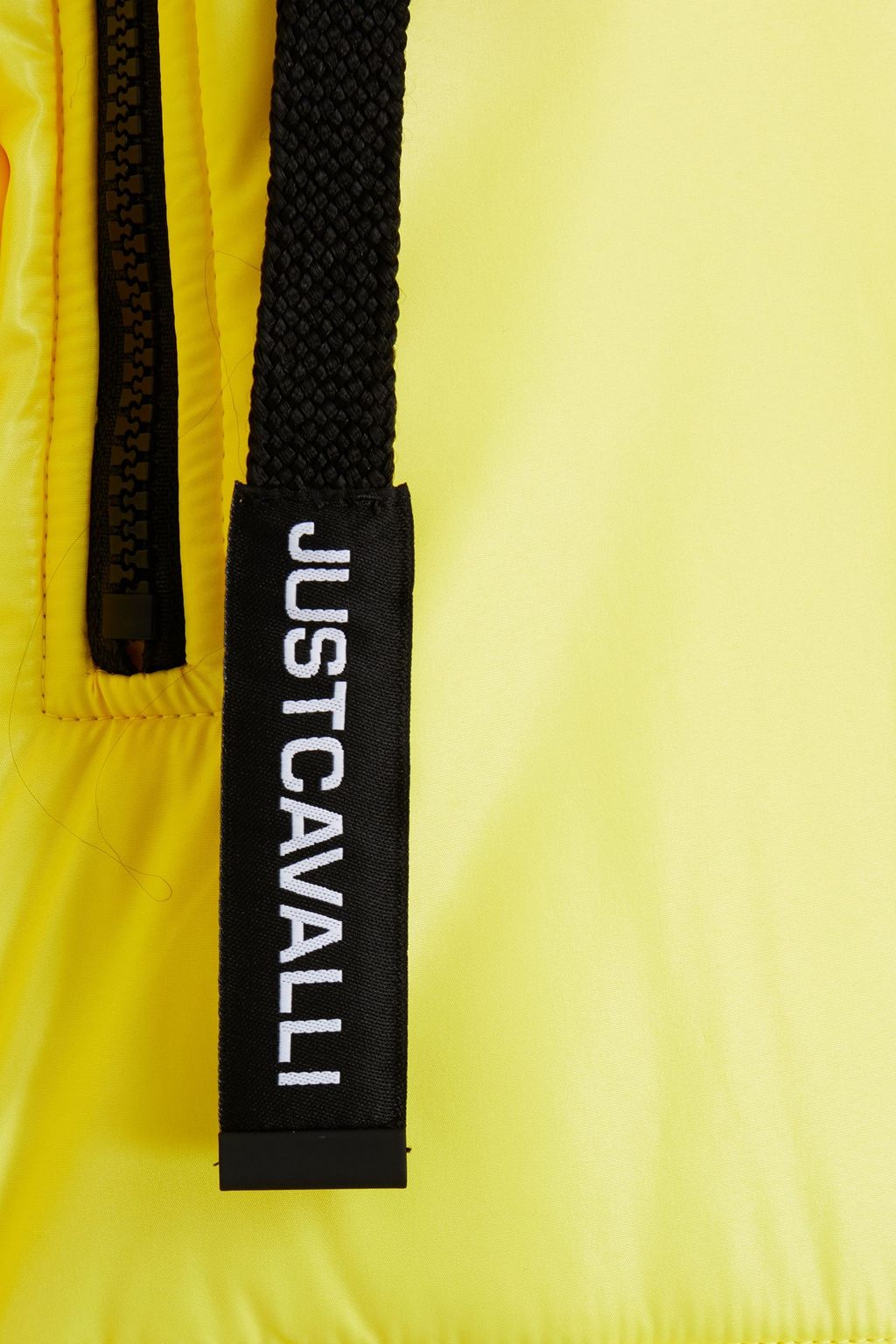 JUST CAVALLI Reversible shell hooded coat