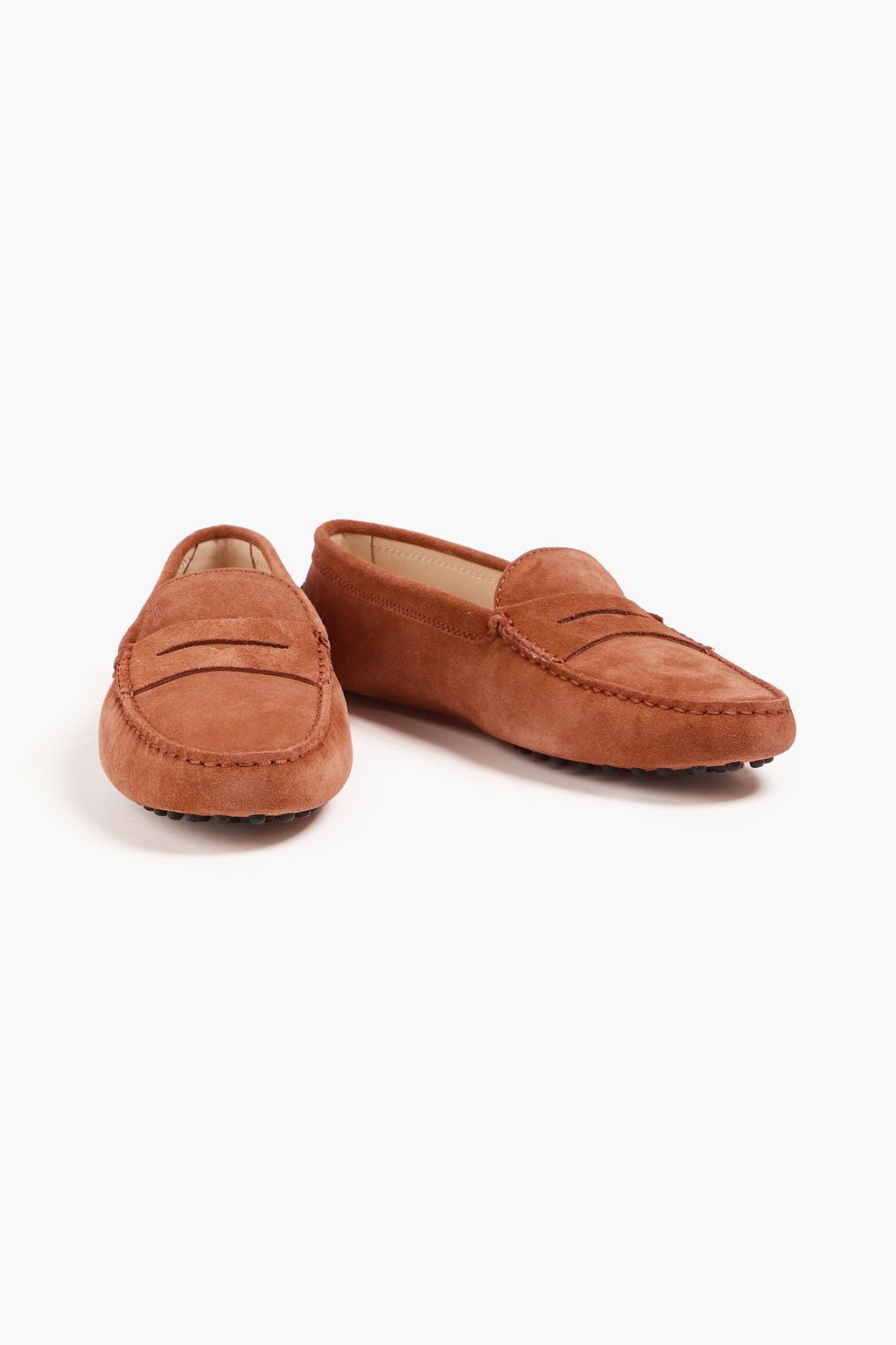 TOD'S Gommino suede loafers