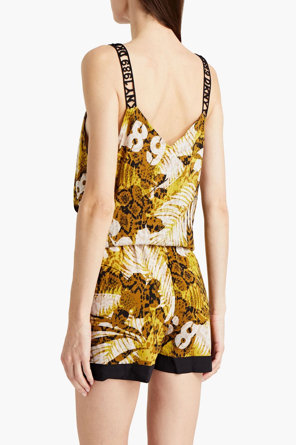 DKNY Printed mousseline pajama set