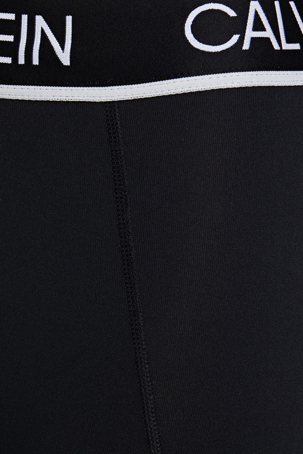 CALVIN KLEIN PERFORMANCE Mesh-paneled stretch-jersey leggings