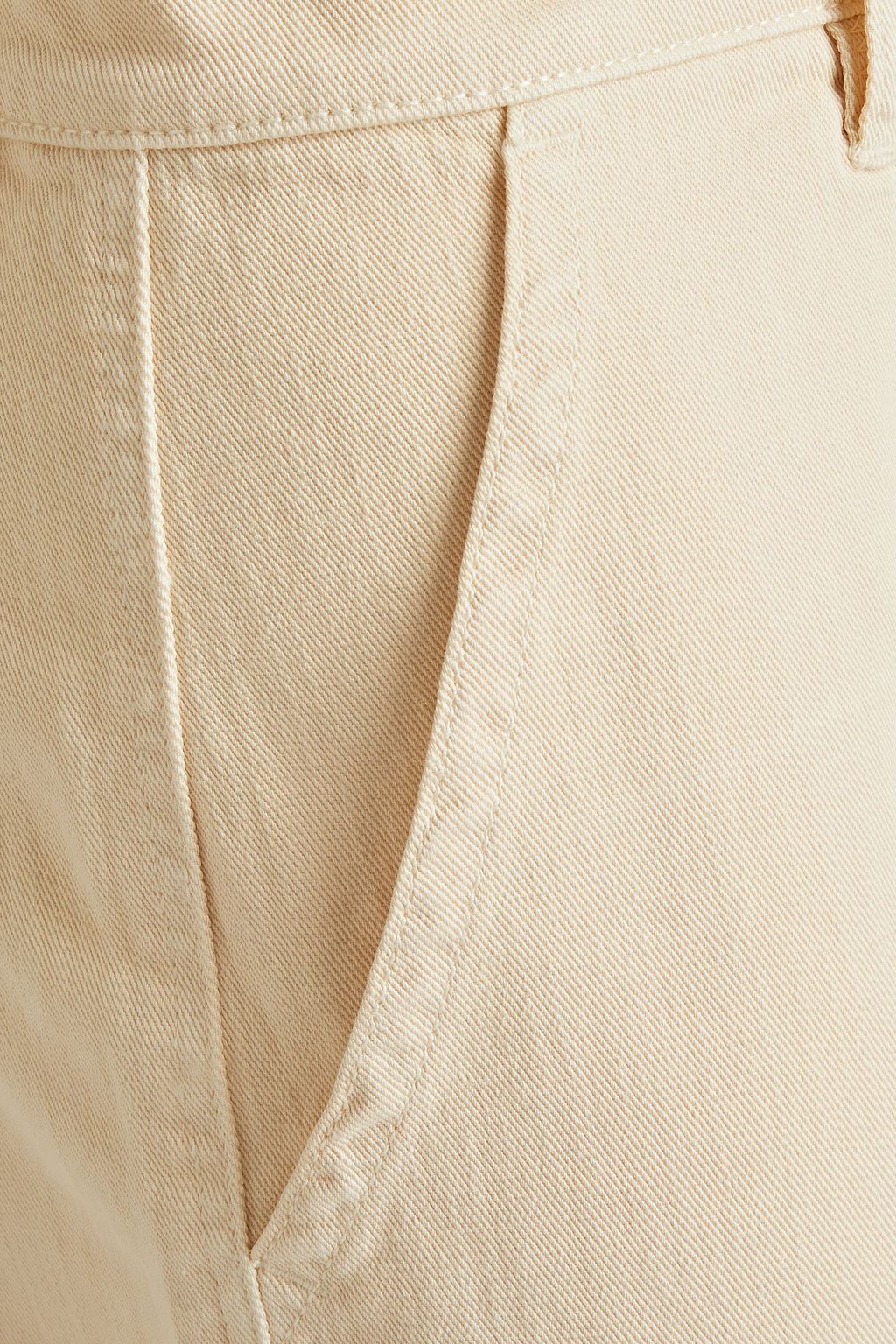 JOIE Cotton-blend gabardine tapered pants