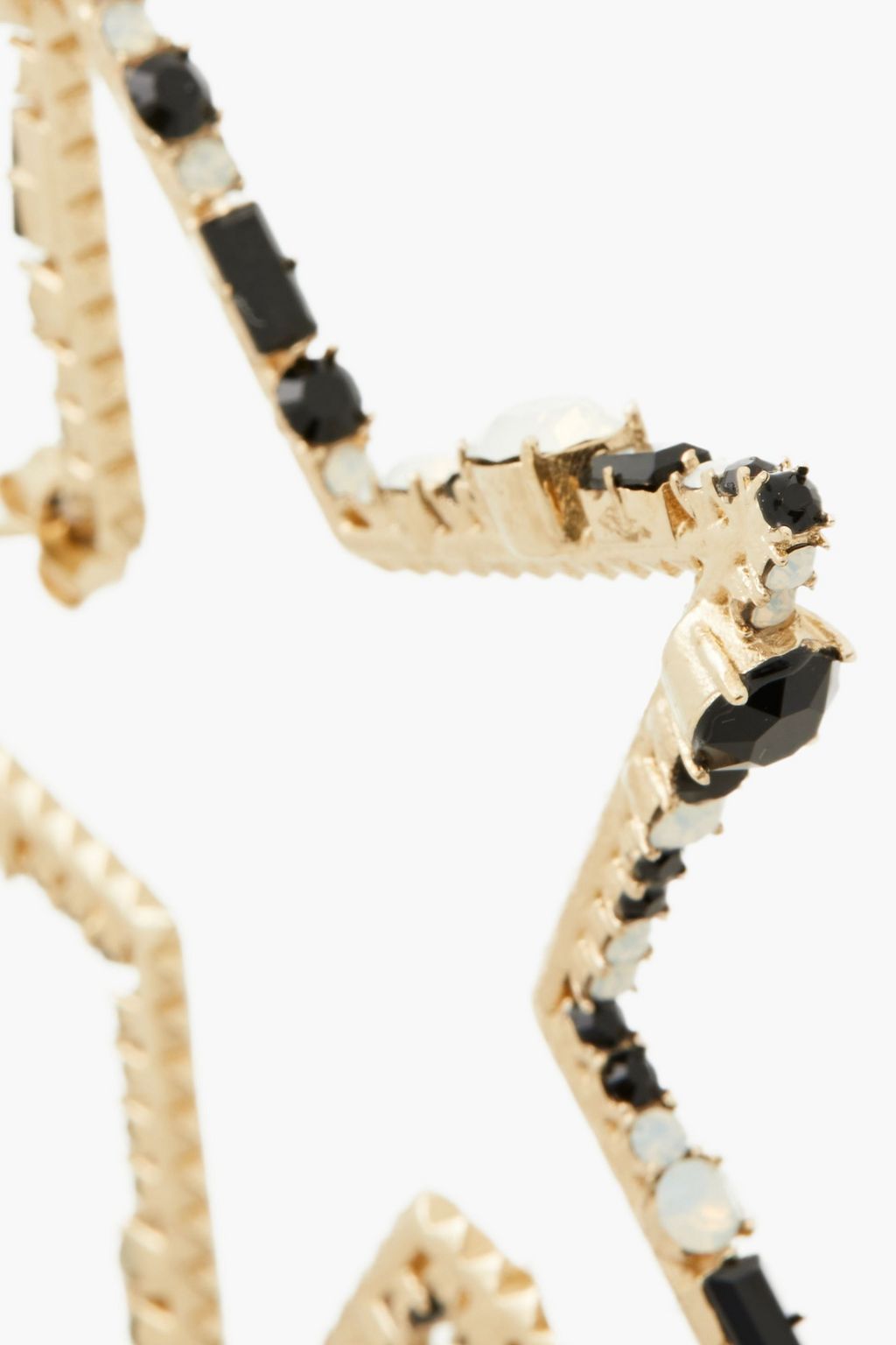 VALENTINO GARAVANI Gold-tone crystal earrings