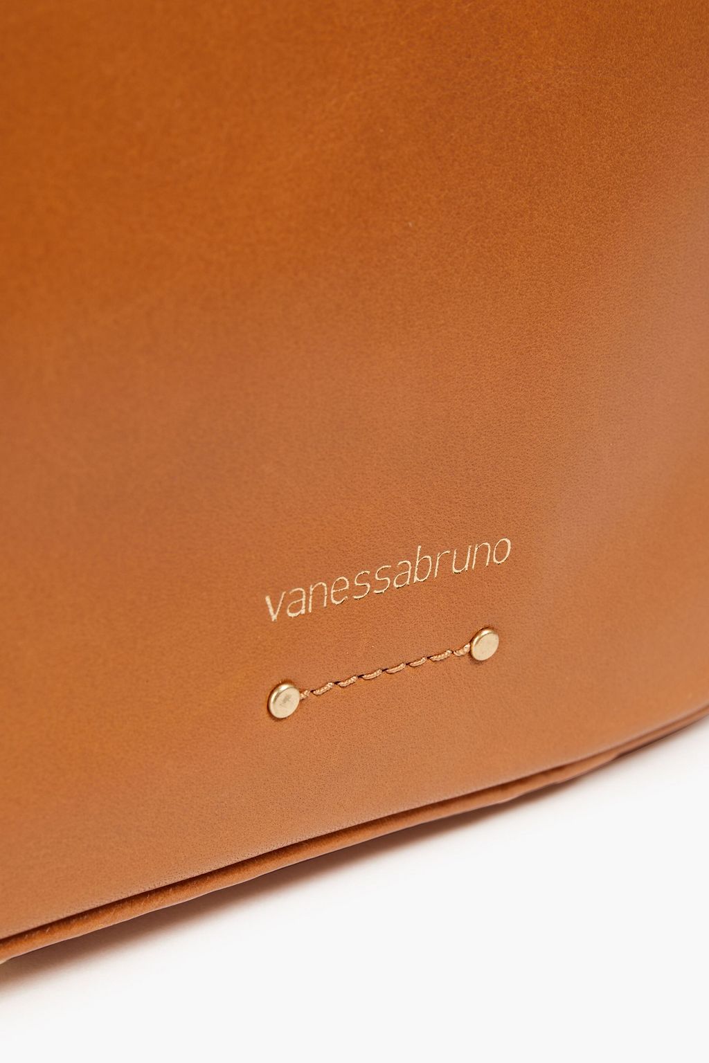 VANESSA BRUNO Convertible leather shoulder bag