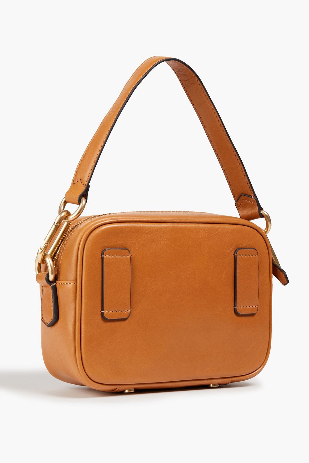 VANESSA BRUNO Convertible leather shoulder bag