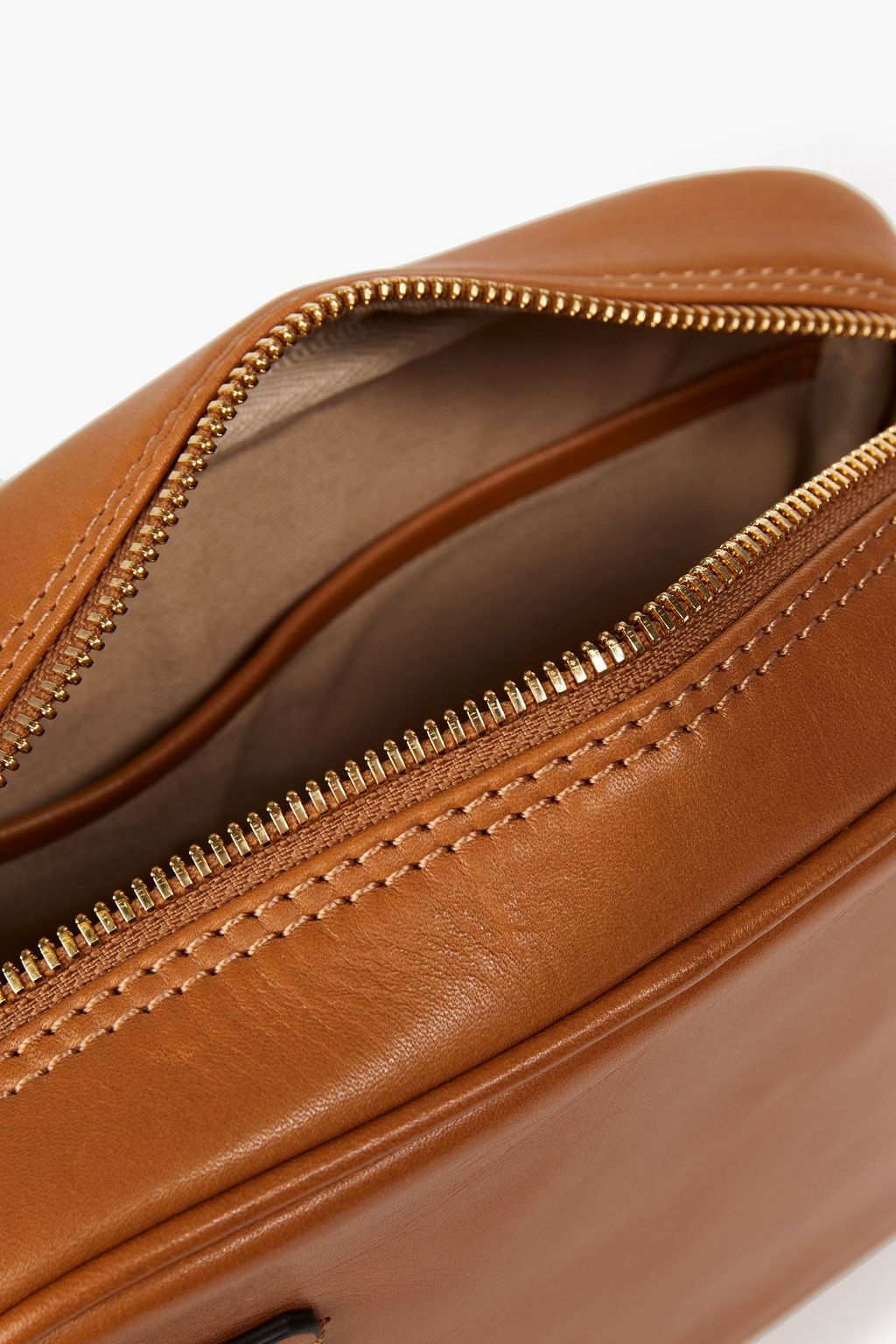 VANESSA BRUNO Convertible leather shoulder bag