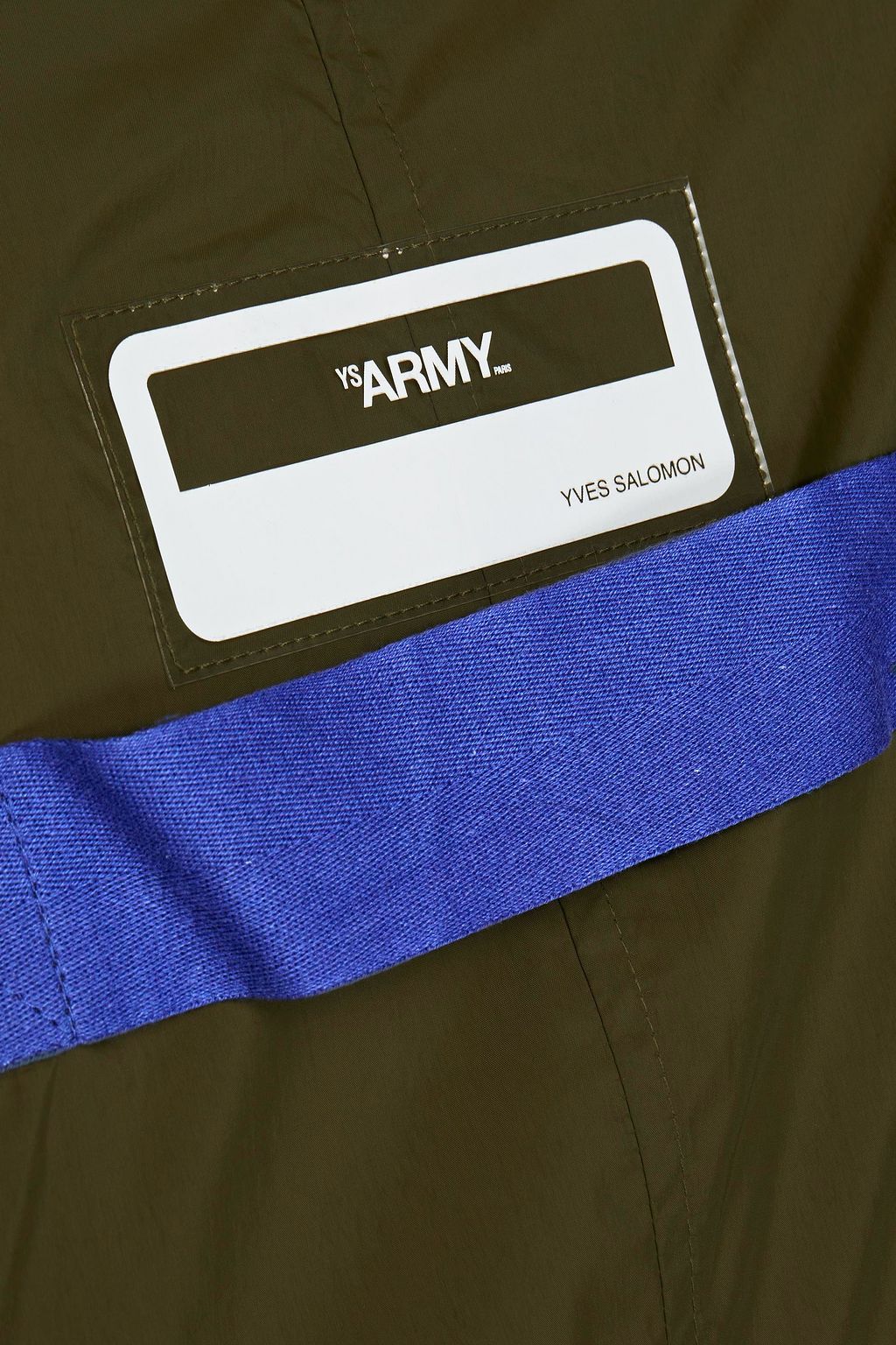 ARMY BY YVES SALOMON Appliquéd shell hooded parka