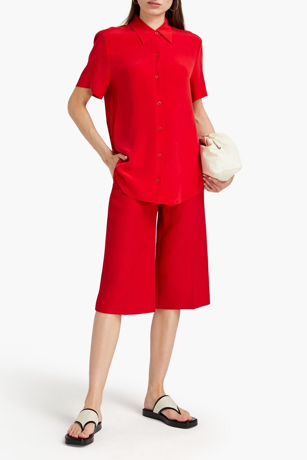 EQUIPMENT Washed-silk shirt