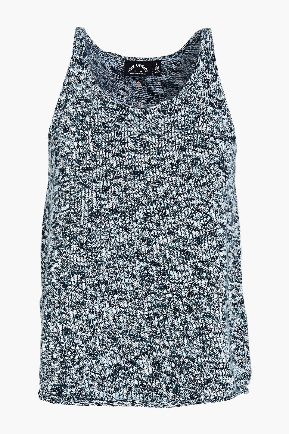 Marled cotton tank