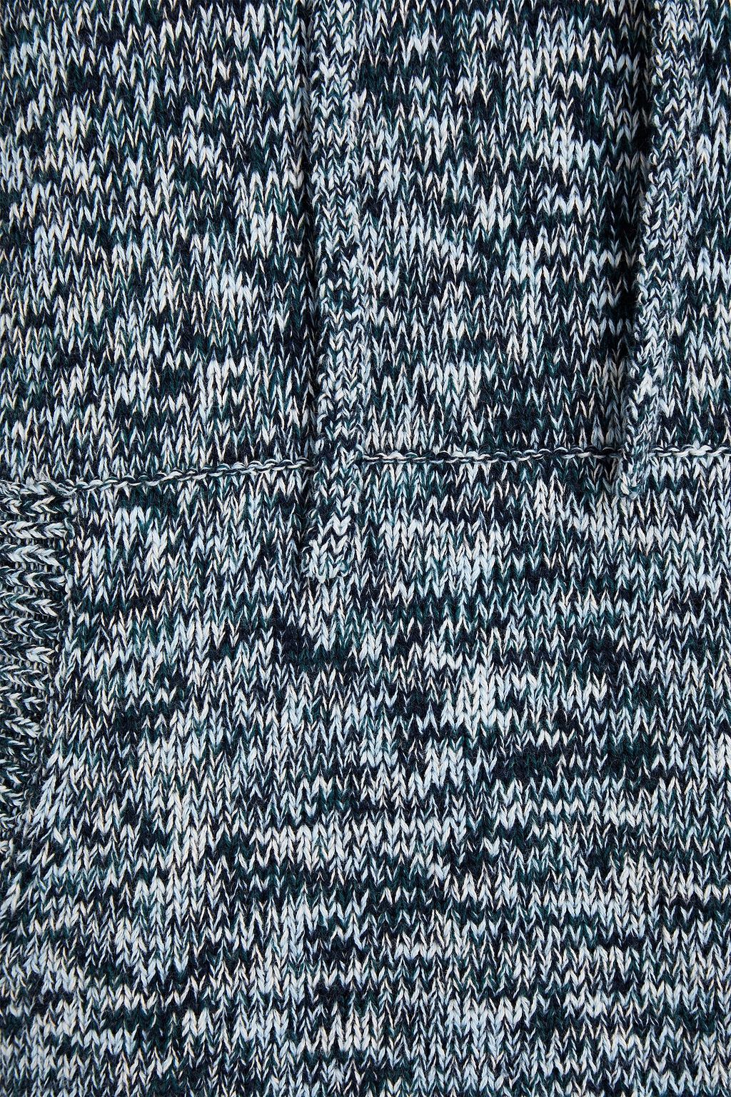 THE UPSIDE Marled cotton hoodie