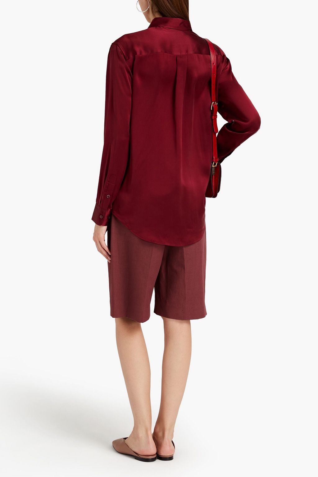 EQUIPMENT Washed-silk shirt