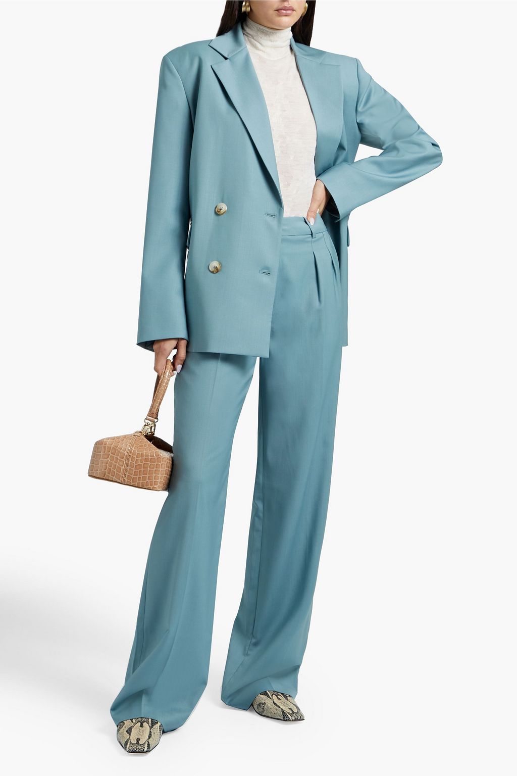 LOULOU STUDIO Tatakoto double-breasted wool blazer