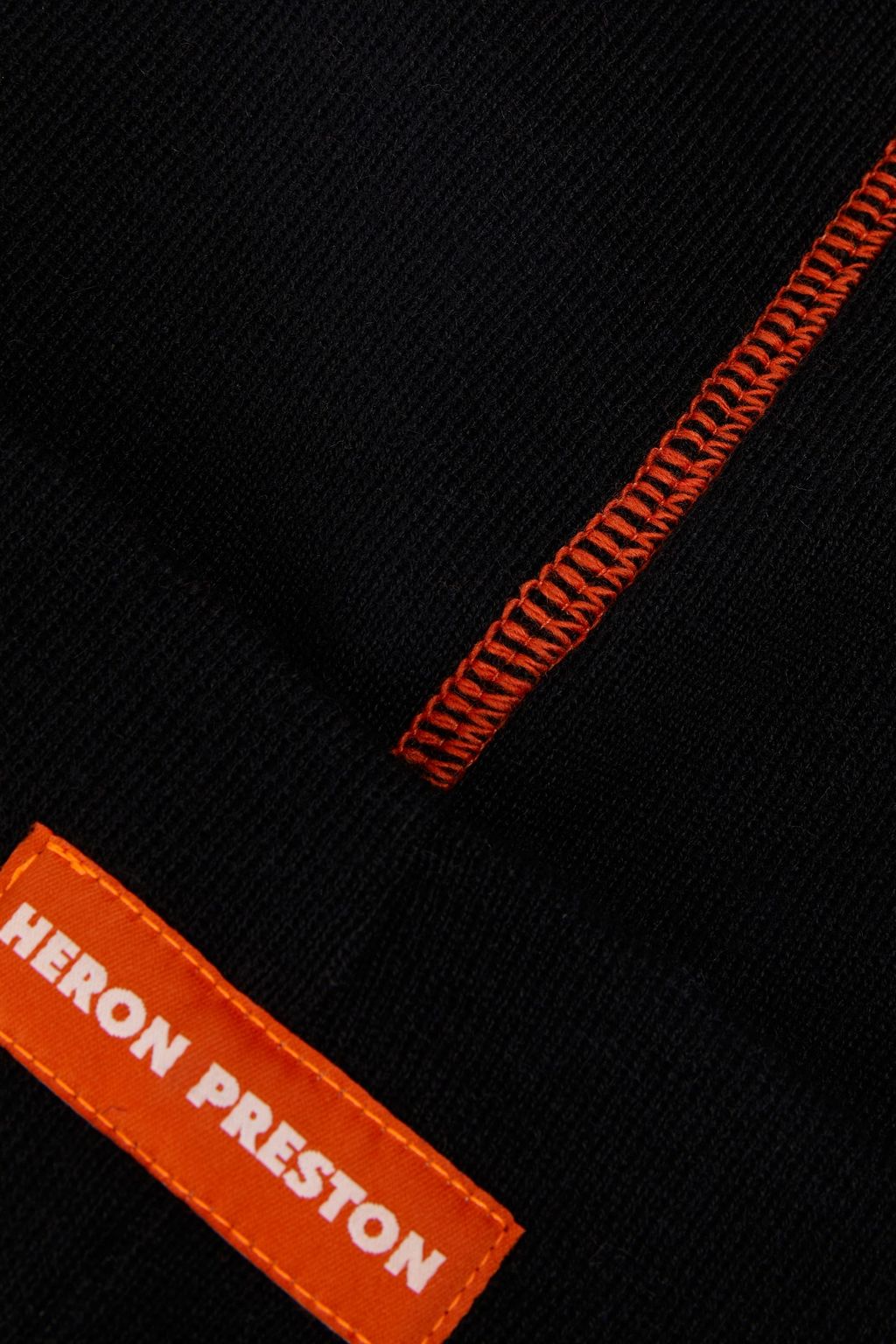 HERON PRESTON Appliquéd embroidered wool-blend beanie
