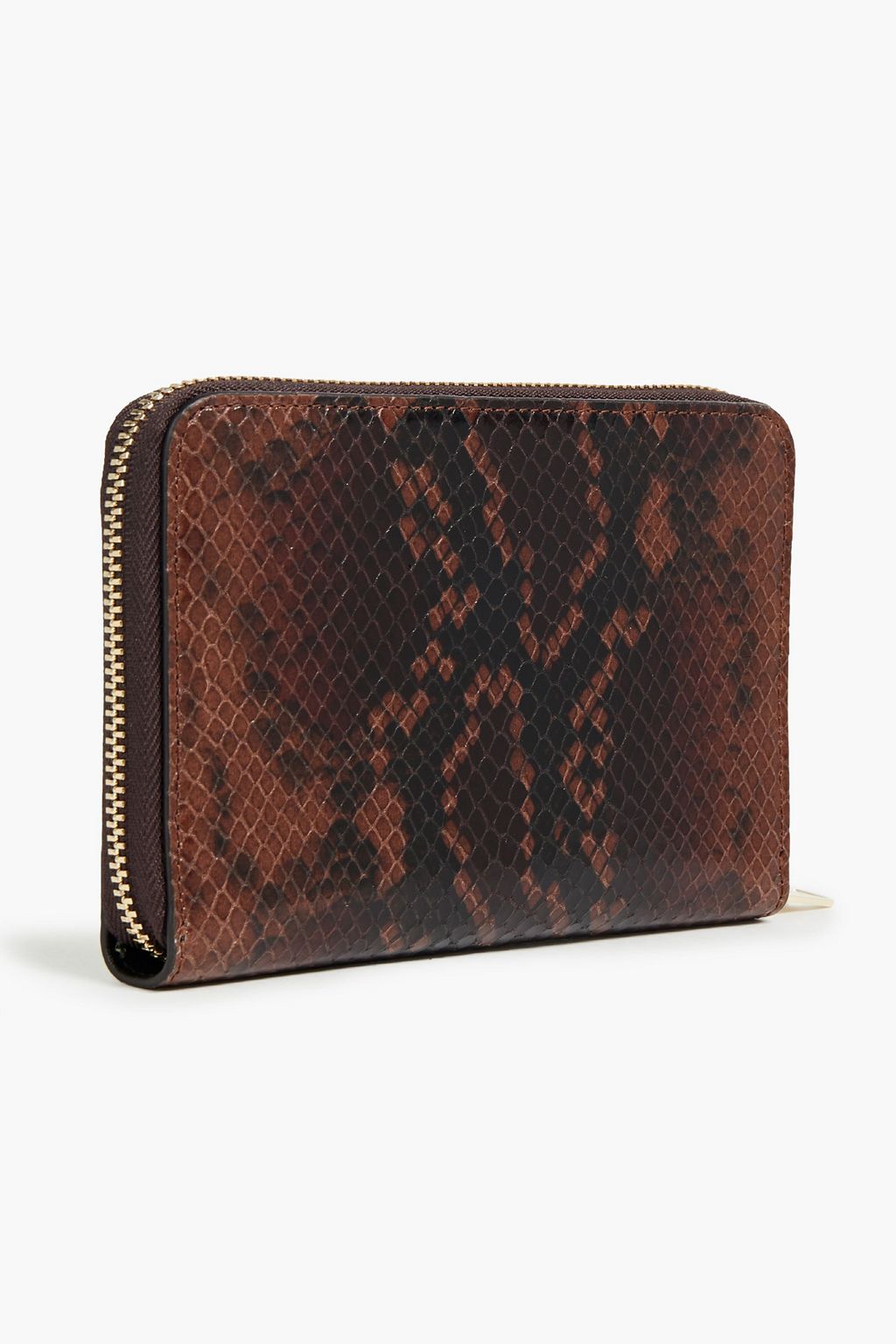 PAUL SMITH Snake-effect leather wallet