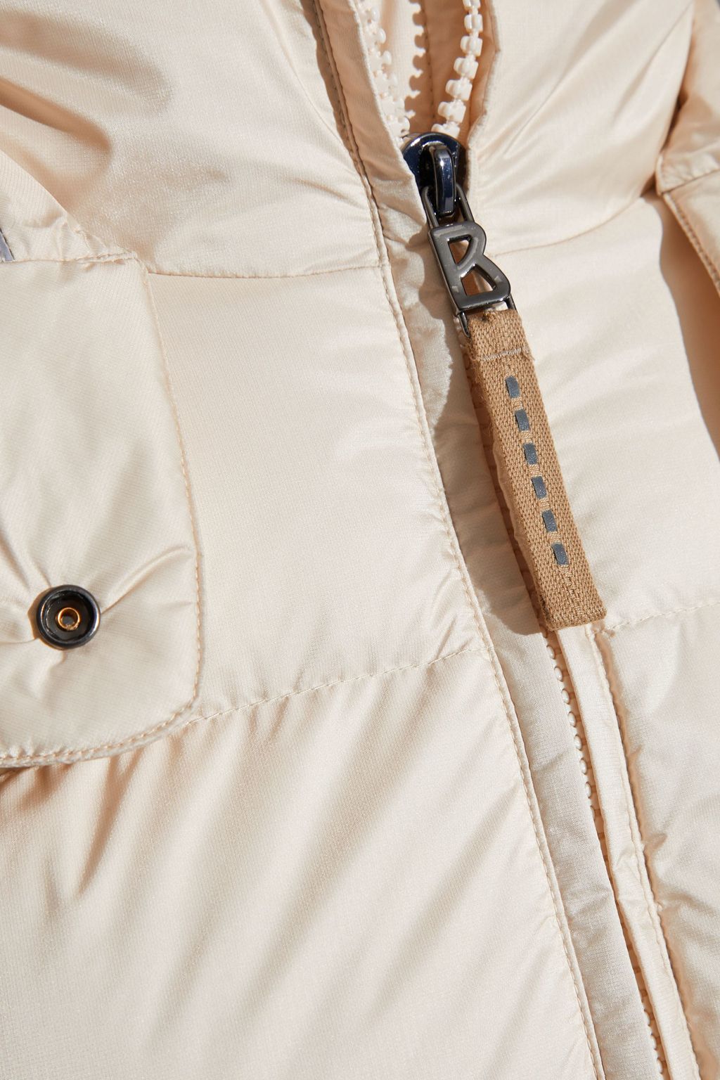 BOGNER Cosy quilted hooded down ski jacket