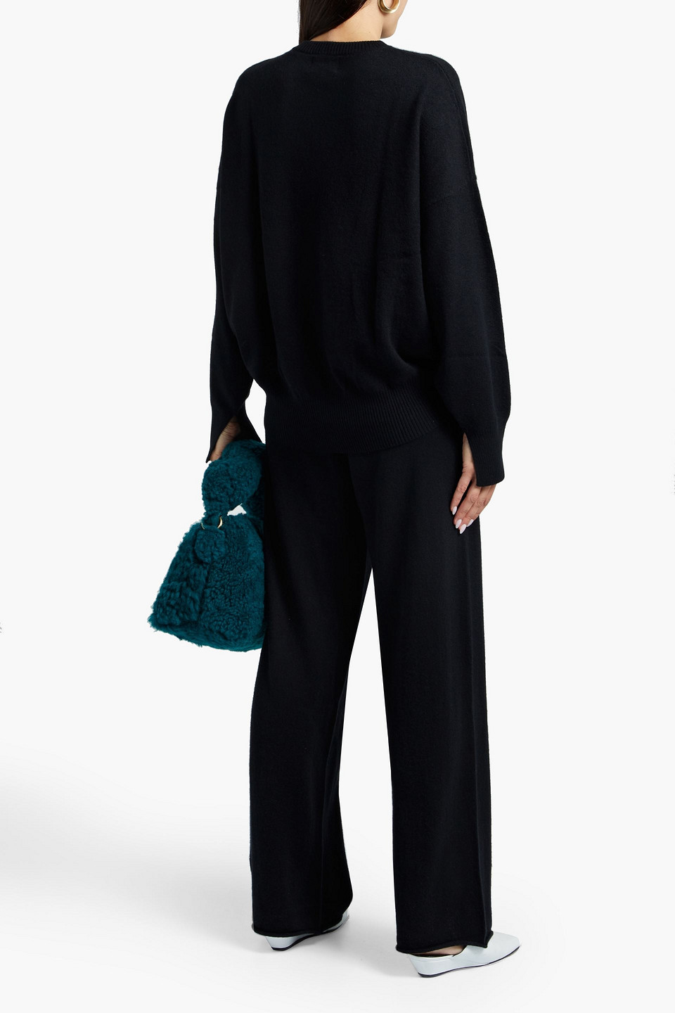  Loulou De Saison - Anaa Kaschmirpullover - Schwarz - L 