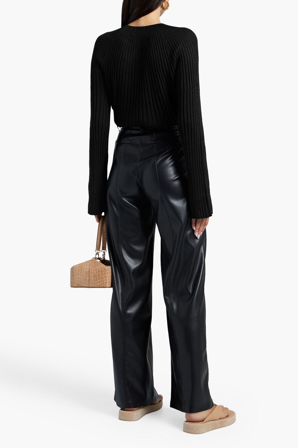 LOULOU STUDIO Hairan ribbed-knit sweater
