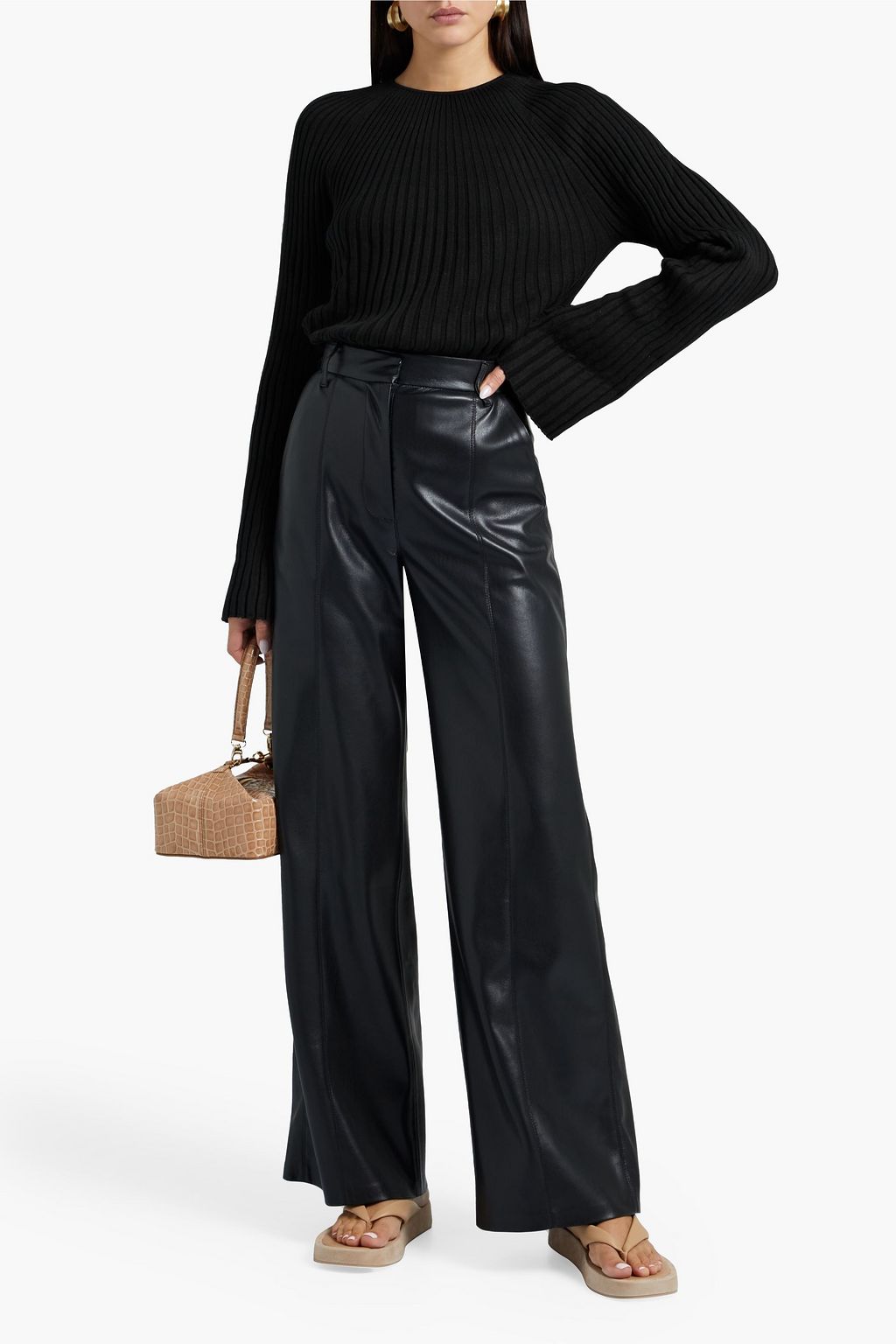 LOULOU STUDIO Hairan ribbed-knit sweater