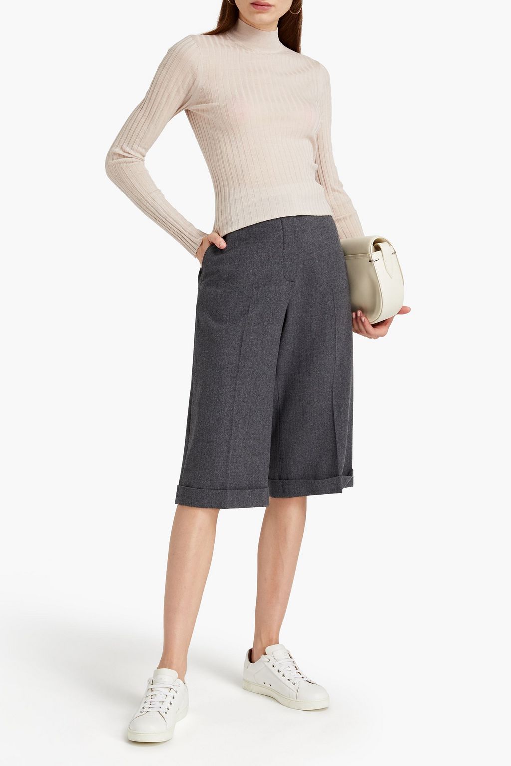 ATM ANTHONY THOMAS MELILLO Ribbed wool turtleneck sweater