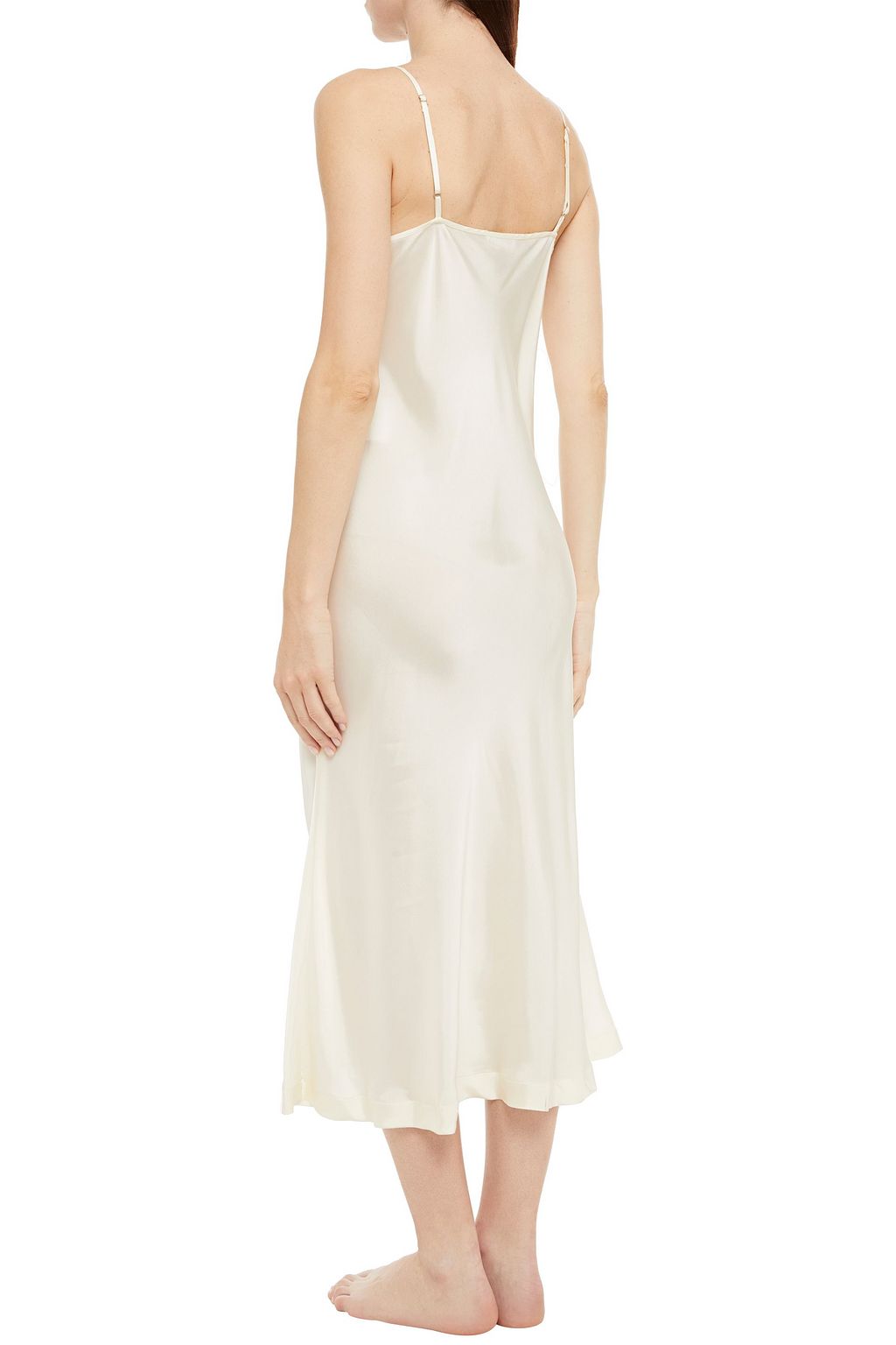 JIL SANDER+ Satin-twill slip dress