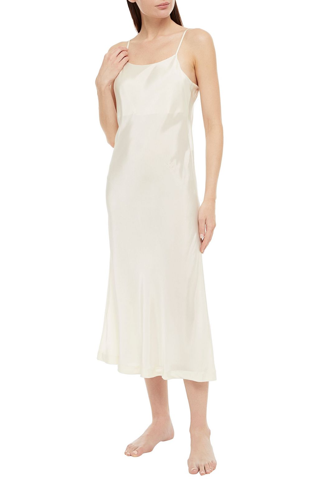 JIL SANDER+ Satin-twill slip dress