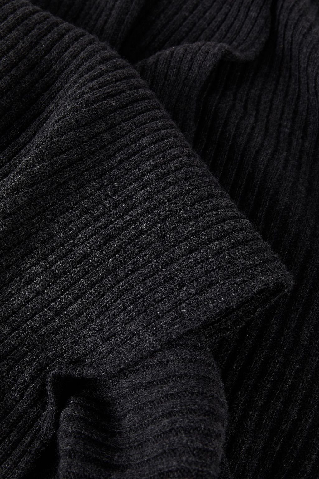 FUSALP Ribbed merino wool and cashmere-blend scarf
