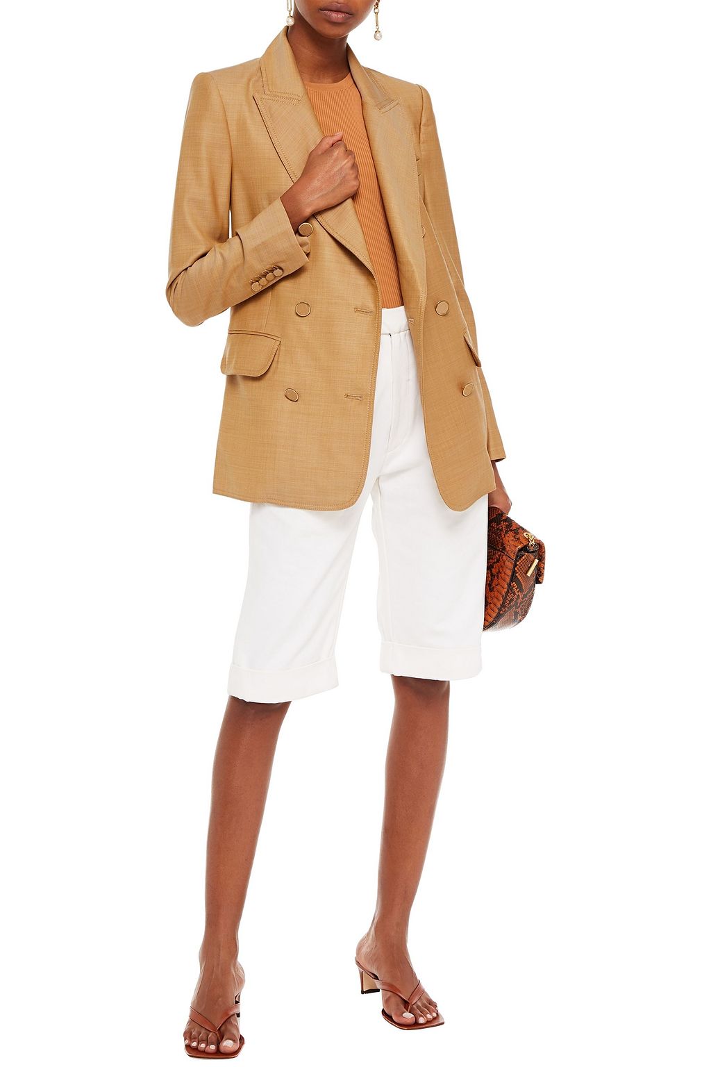 ZIMMERMANN Espionage double-breasted wool blazer
