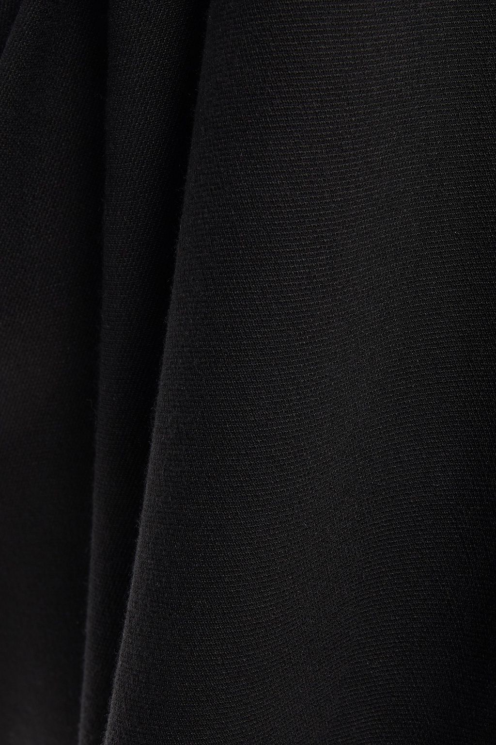 VINCE. Asymmetric twill midi skirt