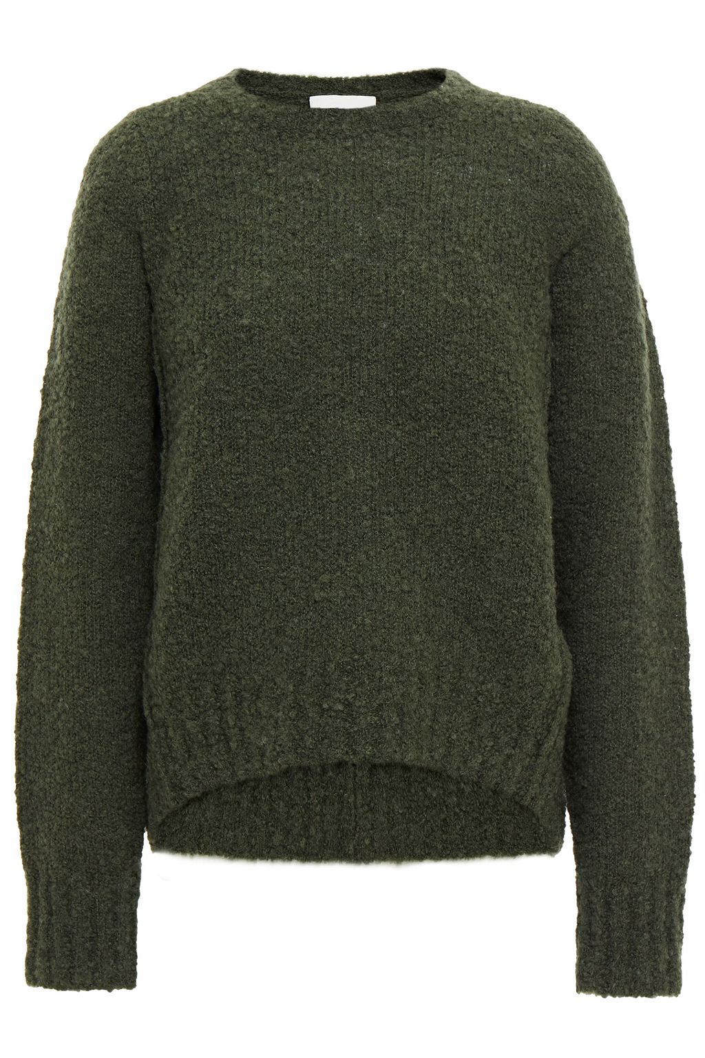 boucle knit sweater