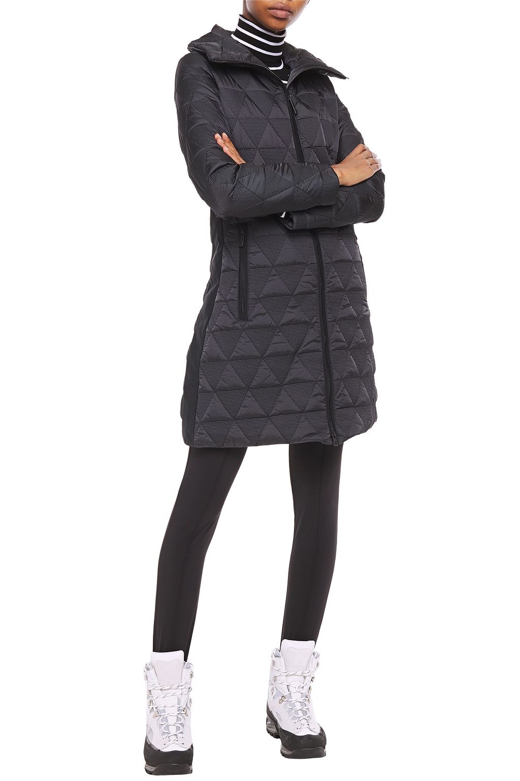 FUSALP Quilted shell hooded coat