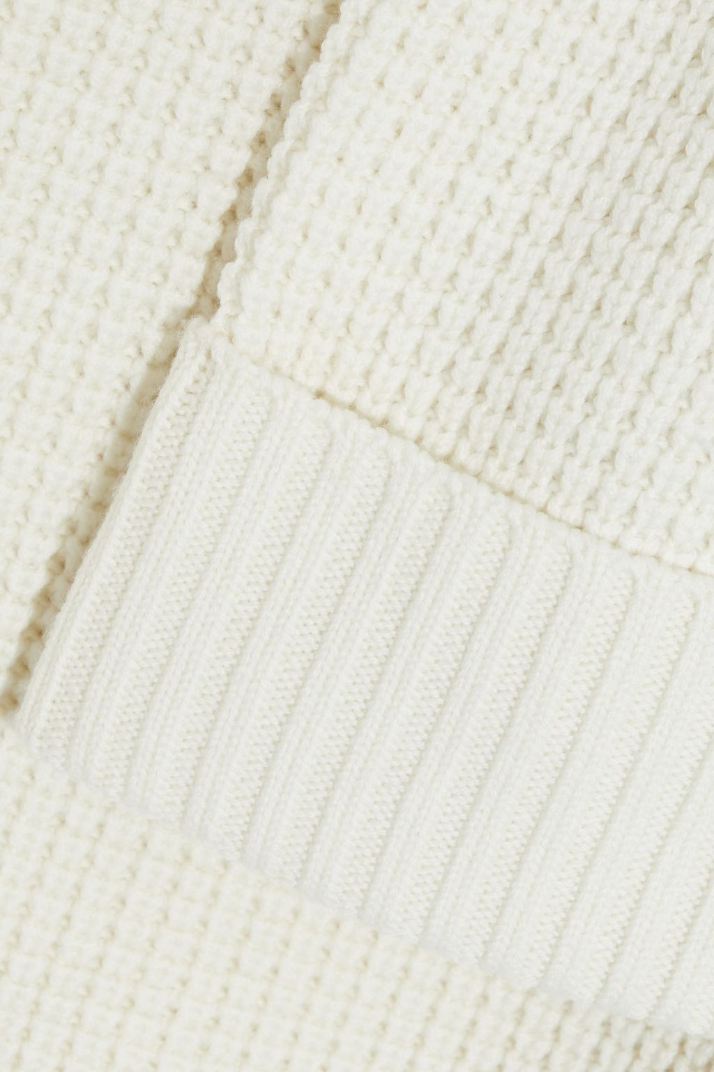 JOIE Tuulia waffle-knit wool turtleneck sweater