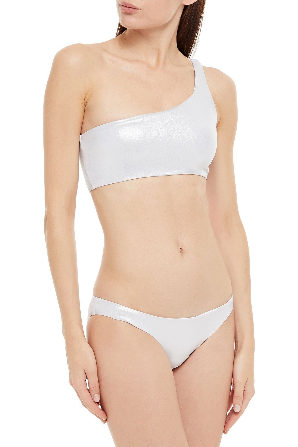 MELISSA ODABASH Metallic low-rise bikini briefs