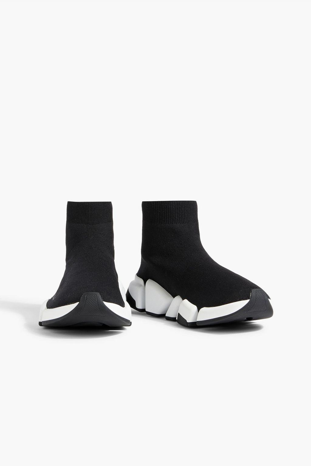 BALENCIAGA Speed 2.0 LT logo-print stretch-knit high-top sneakers