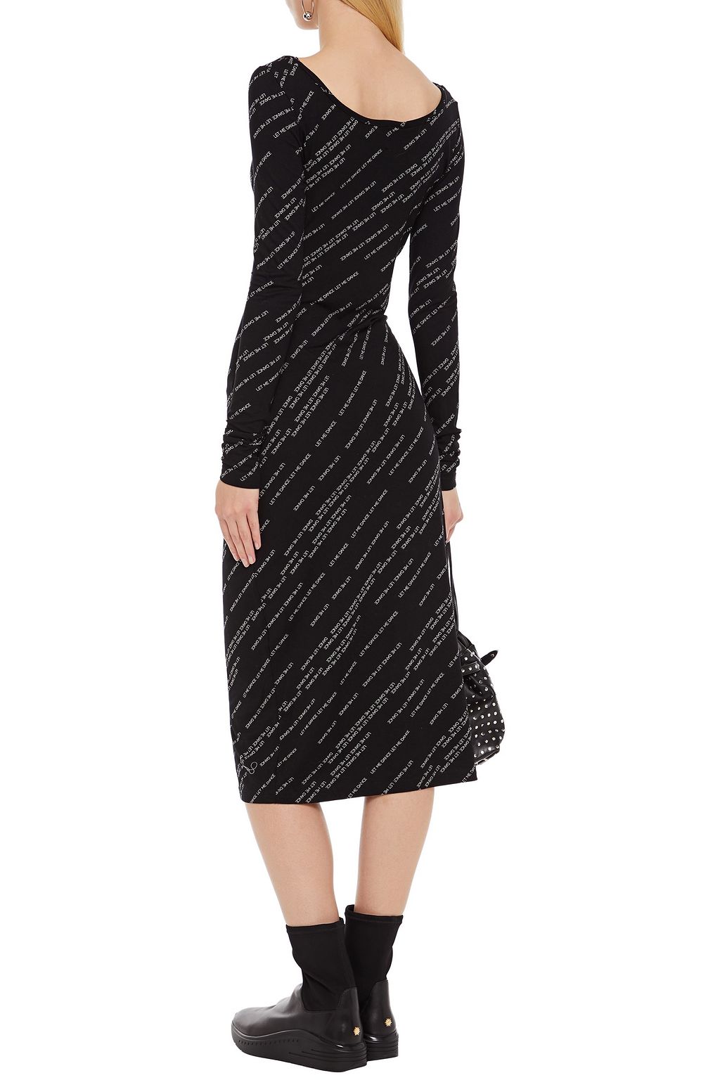 BAUM UND PFERDGARTEN Printed jersey midi dress