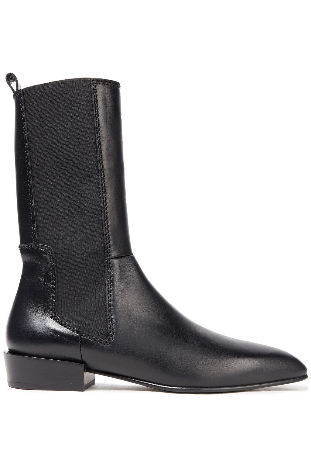 tall black ankle boots