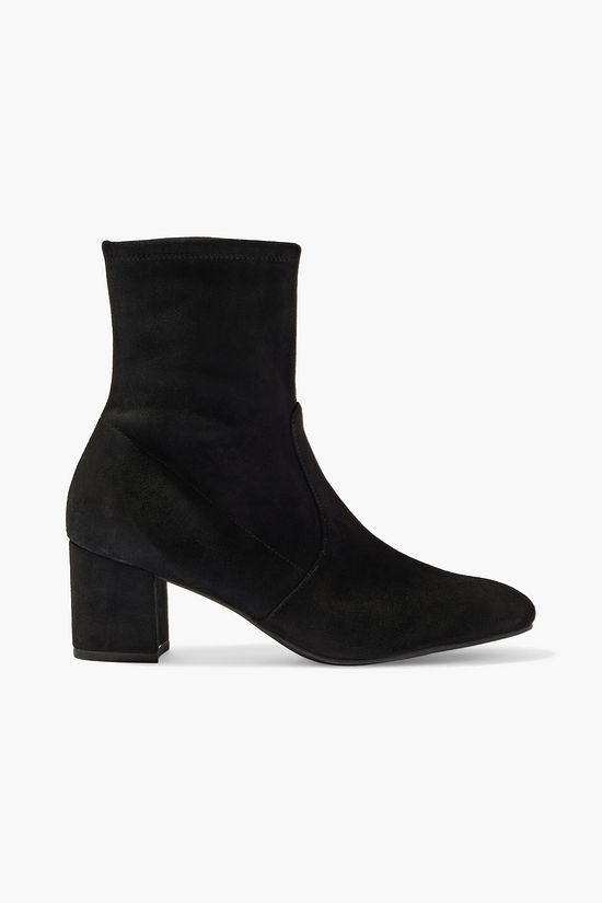 siggy stretch leather booties