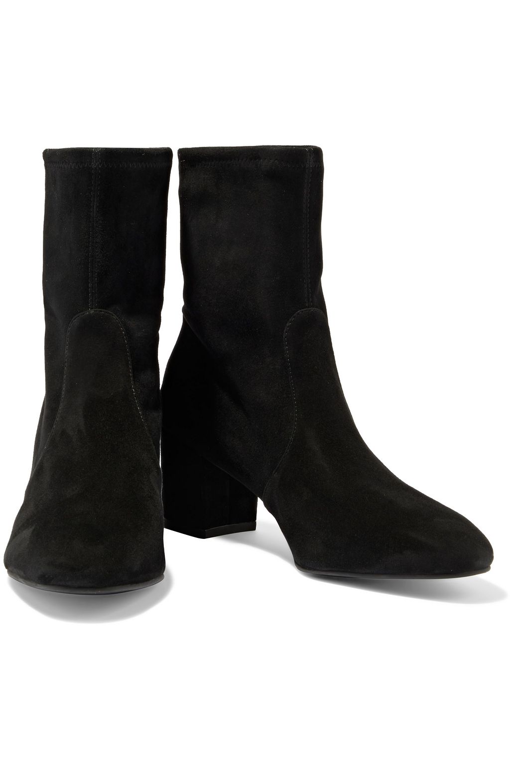 STUART WEITZMAN Siggy 60 stretch-suede sock boots