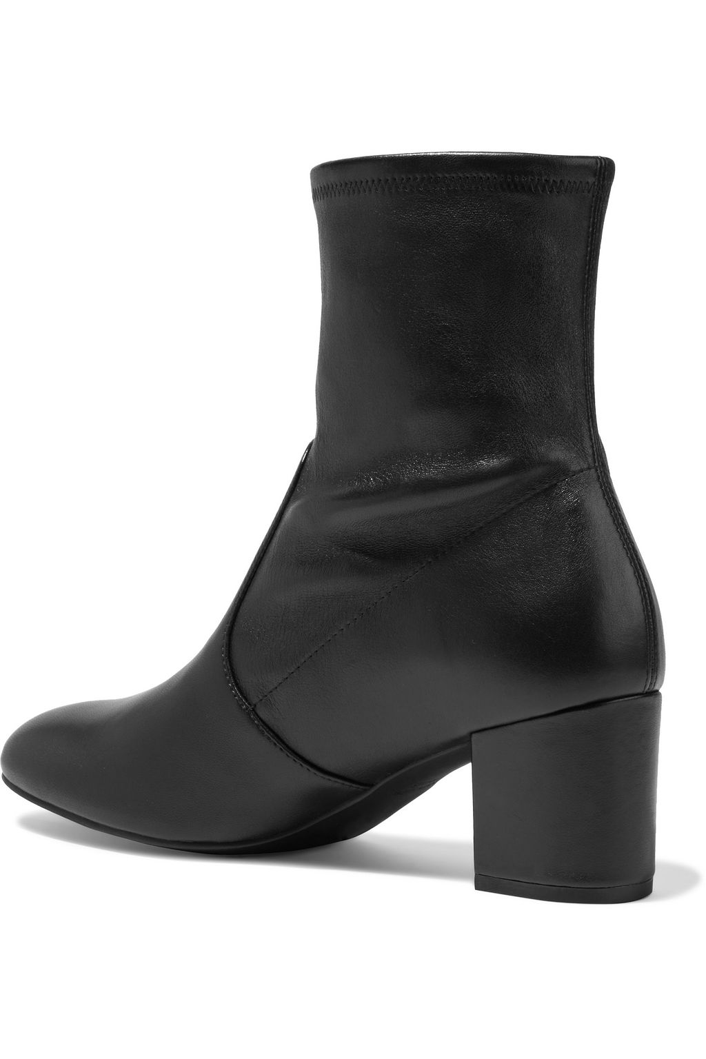 STUART WEITZMAN حذاء بوت على شكل جوارب "سيجي 60" من الجلد المرن