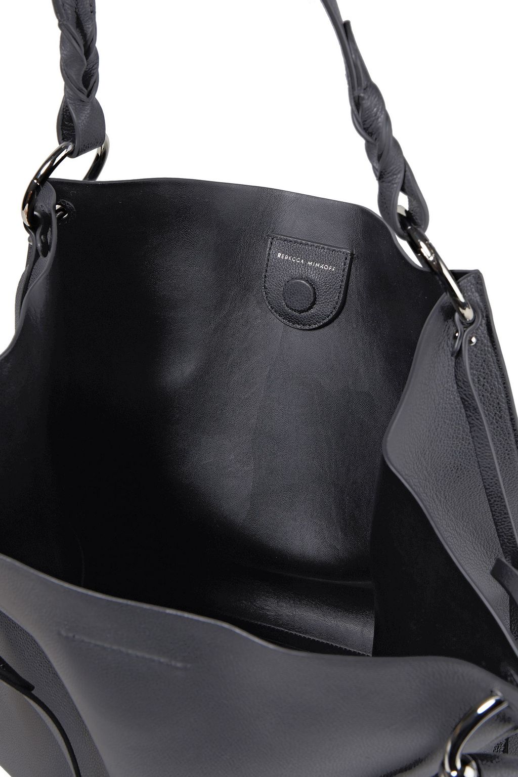 REBECCA MINKOFF Kate pebbled-leather tote