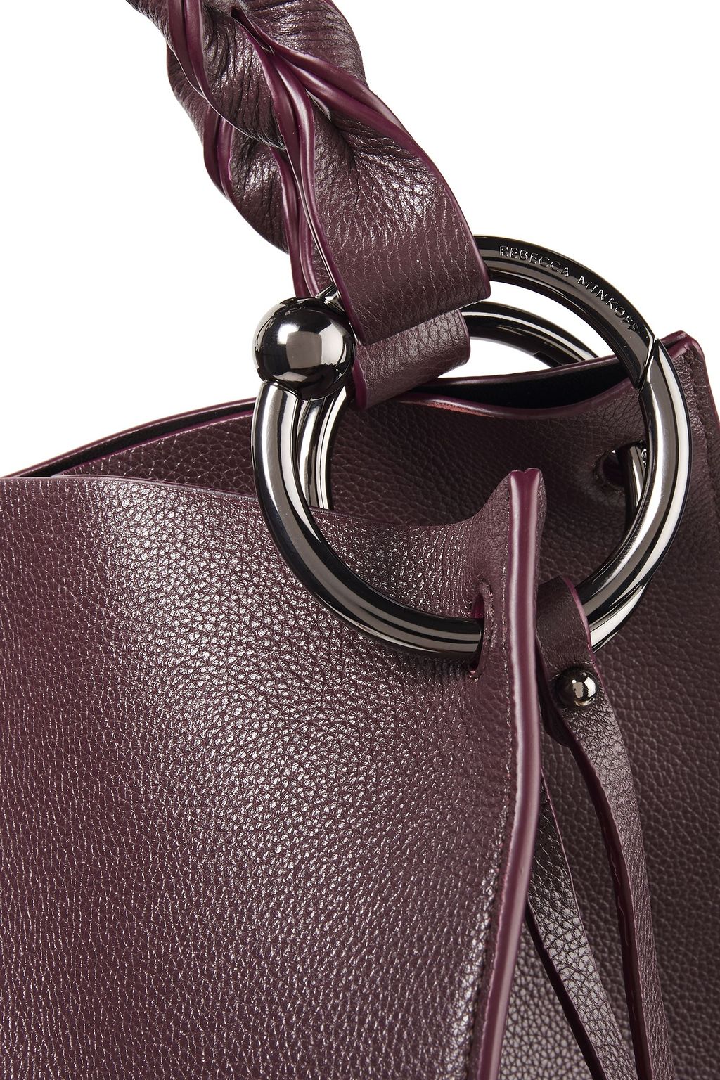REBECCA MINKOFF Kaite pebbled-leather tote