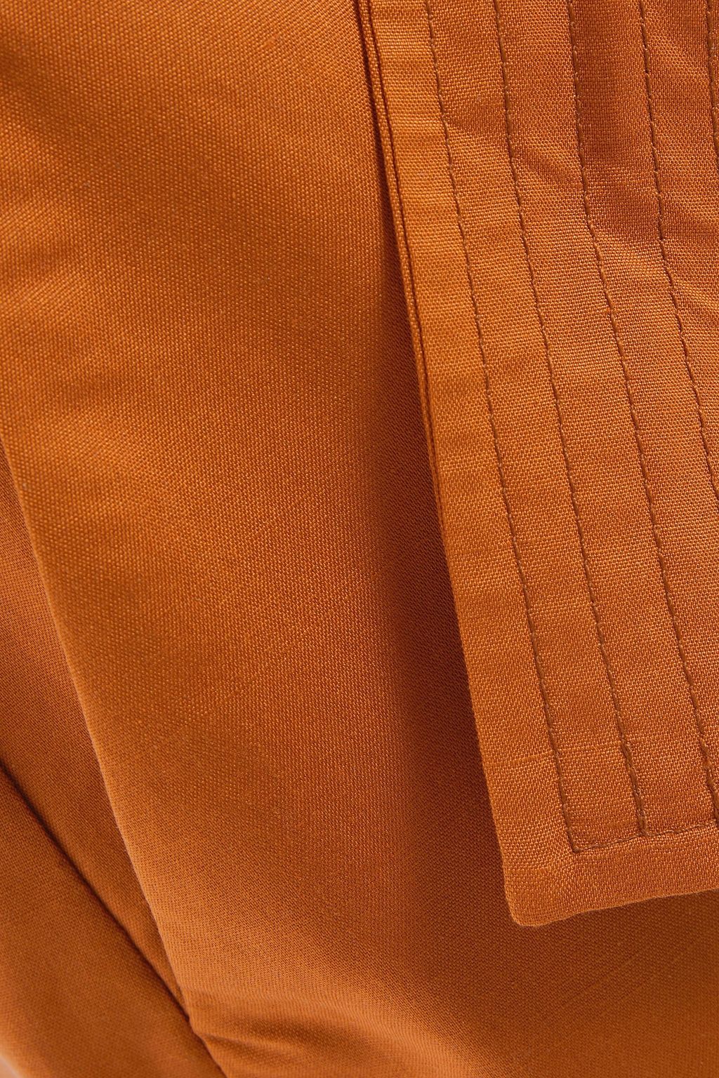 ZIMMERMANN Belted grain de poudre silk culottes