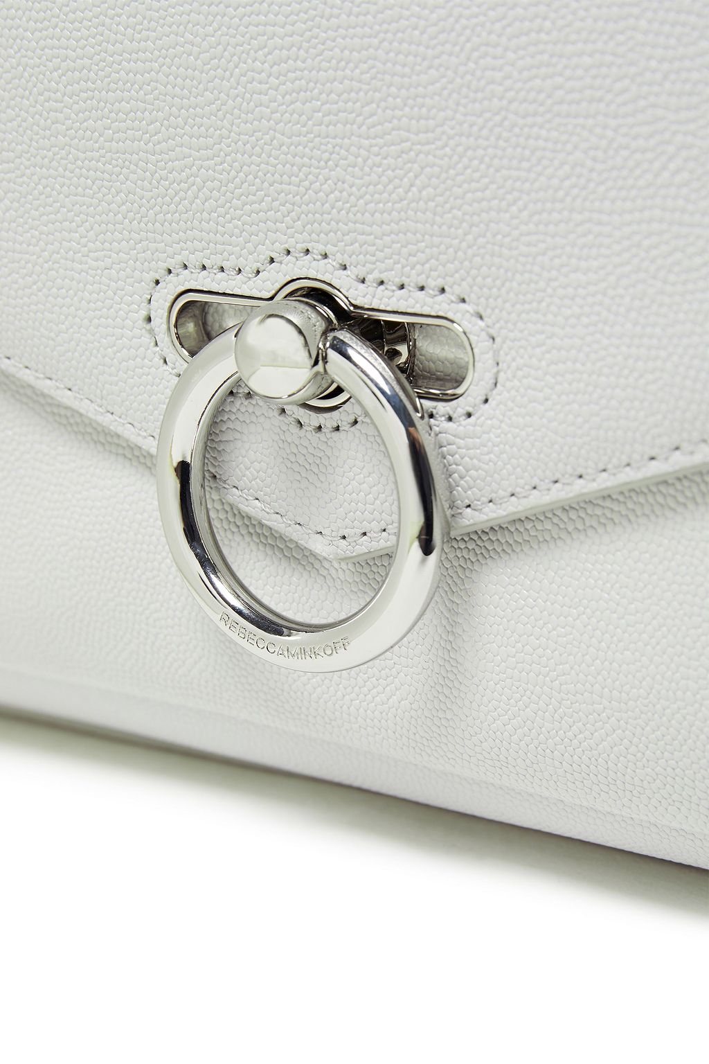 REBECCA MINKOFF Jean pebbled-leather shoulder bag